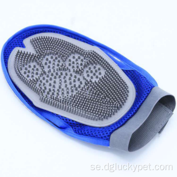 Deshedding Glove Dog Pet Massage Badning